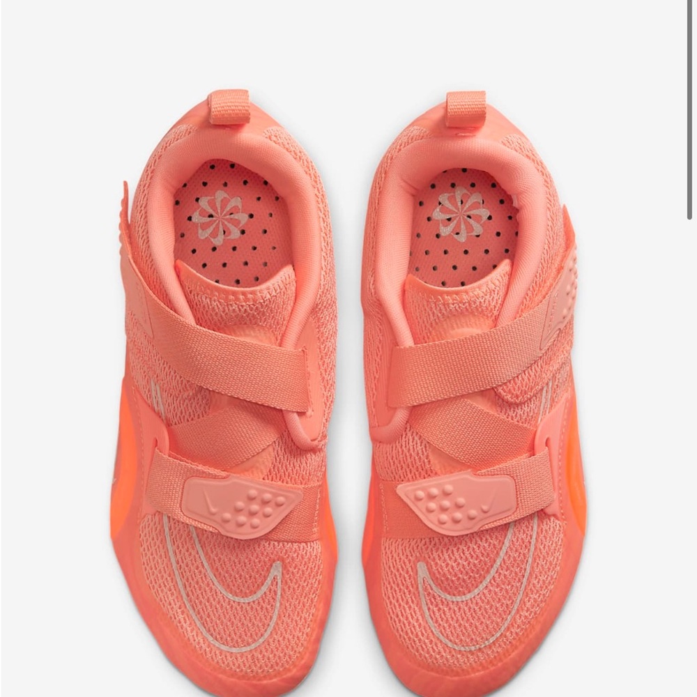 Nike Girls' Coral Pink Athletic Sneakers